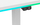 Tavolinë gaming ULTRADESK Iron Wei, skelet çeliku, drita LED, e zezë
