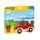 Lodër kamion zjarrfikës Playmobil 1.2.3 6967, me shkallë, për kalamaj 1.5+
