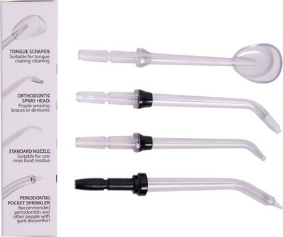 Set koka Berger për irrigator, 4 copë