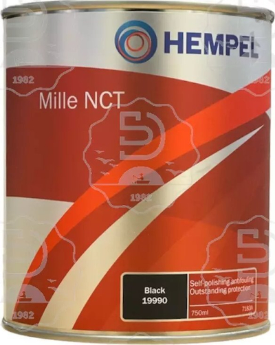 Bojë antifouling Hempel Mille NCT, vetë poliruese, për fundore anijesh