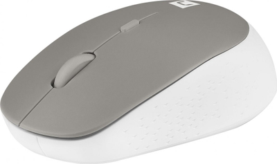 Maus Natec Harrier, wireless, Bluetooth, i bardhë dhe i hirt