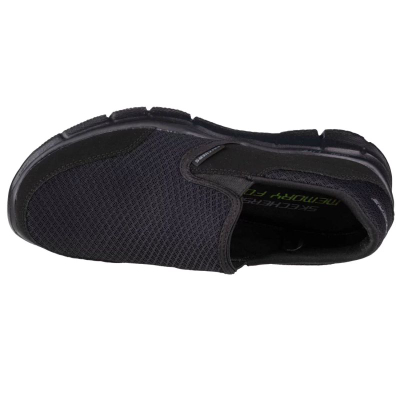 Këpucë Skechers Equalizer Persistent Loafers, memory foam, të zeza