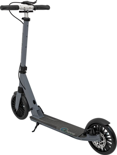 Trotinet SPORTRIKE, rrota 200 mm, fren disk, amortizator, deri 100 kg