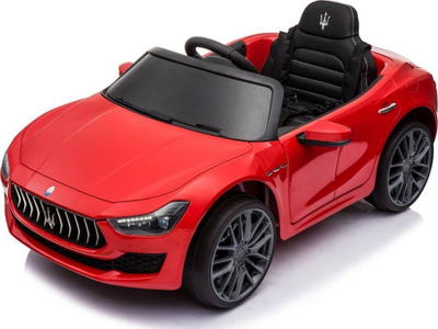 Makina elektrike për fëmijë Maserati Ghibli, 12V, telekomandë, e kuqe