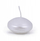 Qirinj lundrues Donau Home Candela, formë romb, set 12 copë, të bardhë perle