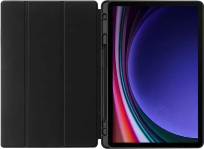 Mbulesë tablet Tech-Protect SmartCase, për Galaxy Tab S9 FE X510 X516B, me hapësirë për S Pen, e zezë