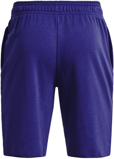 Кратки спортски панталони Under Armour Rival Terry, памук полиестер, сини