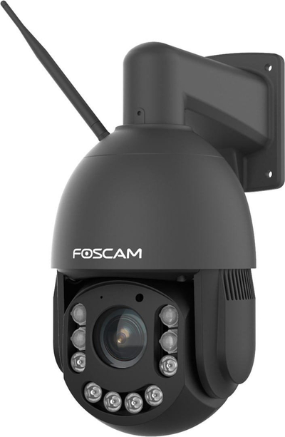 Kamerë sigurie Foscam SD4H, 4MP, WiFi PTZ, e zezë