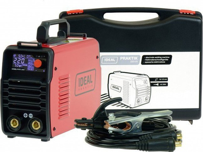 Aparat saldimi Ideal Praktik 220 LCD Synergy, 200A, MMA TIG, portokalli