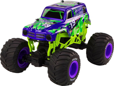Makina terreni me telekomandë LEAN Toys Ghost, 2.4 GHz, shkalla 1:10, vjollcë jeshile