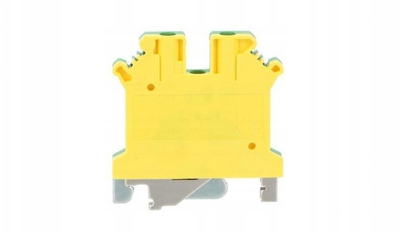 Lidhës njëqarkor ZJ U2 2,5PE, për tela 2.5 mm², 800V, verdhë jeshil