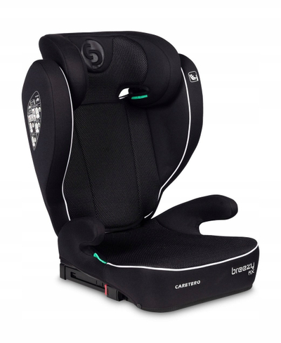 Автомобилско седиште Caretero Breezy Fix, i-Size 100-150 cm, ISOFIX, црна