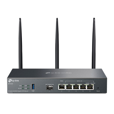 Router WiFi TP-Link ER706W Omada, AX3000, Gigabit VPN, i bardhë