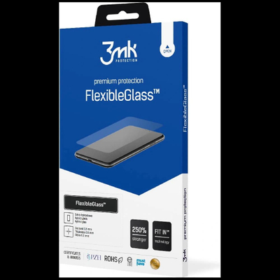 Xham mbrojtës 3MK FlexibleGlass, për Xiaomi Redmi K50, hibrid, transparent