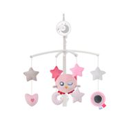 Lodër shtrati për bebe Cangaroo Dreamy, rozë