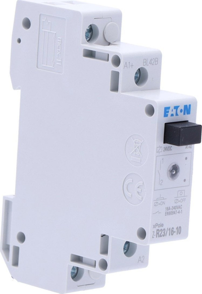 Модуларно реле Итон ICS-R16D024B100 Z-R23/16-10, 24V DC, 16A, бело