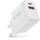 Karikues muri Tech-Protect NCA20, 20W PD QC3.0, i bardhë