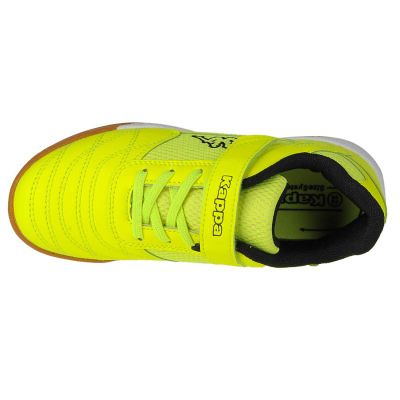 Atlete për kalamaj Kappa Damba K Jr 260765K 4011, mbyllje me shirit ngjitës, taban gome, të verdha