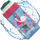 Shishe uji Kambukka Lagoon Blue Flamingo, 400 ml, blu