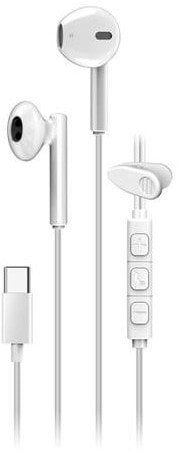 Headset Genius HS-M366, USB C, me mikrofon, i bardhë