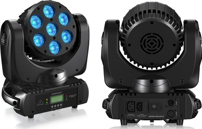 Reflektor lëvizës Behringer Eurolight MH710, LED 7x10W, DMX, i zi