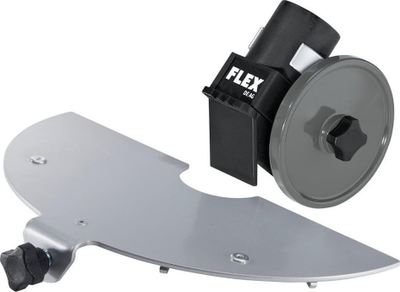 Kapak thithës pluhuri FLEX DE AG D230, set aksesorësh, për bruskunë 230 mm, i zi argjendtë