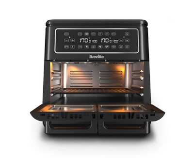 Frytëz pa vaj Breville VDF130X, 11L, 2400W, e zezë
