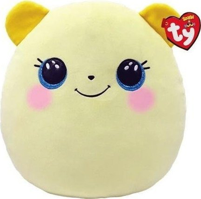 Lodër pelush TY Squish a Boos BUTTERCUP, 10\", ari i verdhë