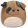 Lodër pellushi Squishmallows Loafer Bulldog, 40 cm