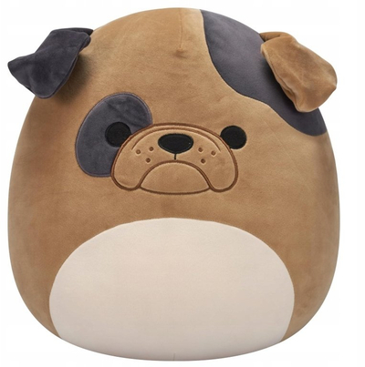 Lodër pellushi Squishmallows Loafer Bulldog, 40 cm