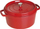 Tenxhere Staub Cocotte Round, 20cm, gize, e kuqe