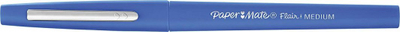 Set stilolapsa fiber Paper Mate Flair, 5 copë, majë 0.7 mm, blu