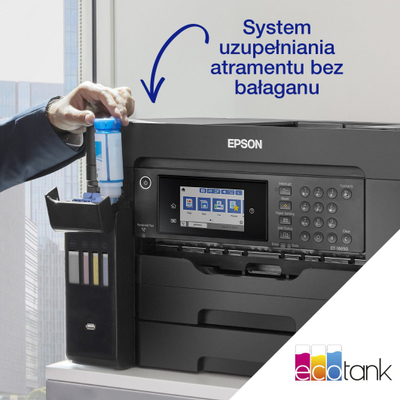 Printer Multifunksional Epson EcoTank L15160, A3+, Wi-Fi, Faks, i zi