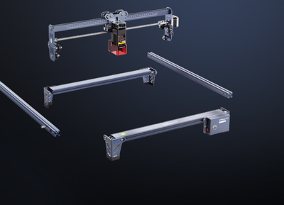 Makineri gravimi me lazer Creality CR-Laser Falcon, 5W, strukturë e hapur, gri