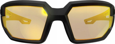 Syze taktike Mechanix Type X me lente amber, me kornizë të zezë