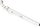 Downpipe çelik inox për VW 1.9 TDI, diametër 63.5 mm, argjendtë