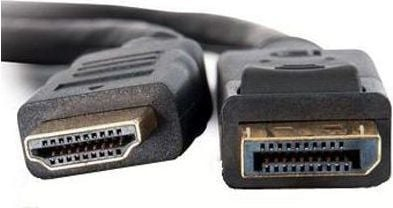 Kабел DisplayPort во HDMI Techly ICOC-DSP-H12-020, 2m, 4K, црн