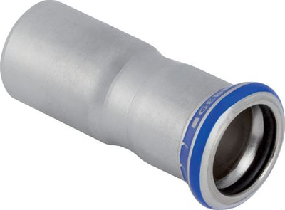 Reduktor presioni Geberit Inox D28 15 mm, çelik inoks, ngjyrë argjendtë