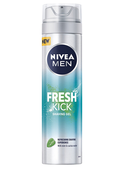 Nivea Men Fresh Kick Гел за бричење, 200 ml
