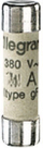Siguresë cilindrike Legrand 012301, 8.5x31.5mm, 1A gG 400V
