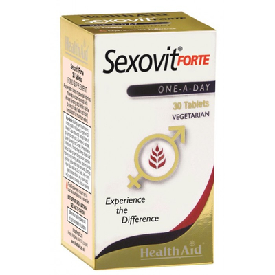 Tableta Sexovit Forte nga HealthAid, 30 copë