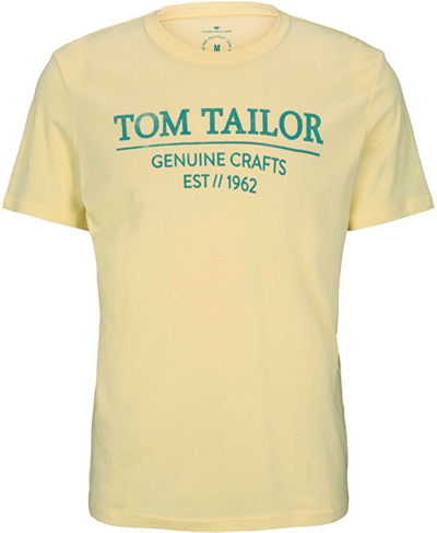 Maicë Tom Tailor Regular Fit 1021229.22564, e verdhë 3XL mTT0062-3XL