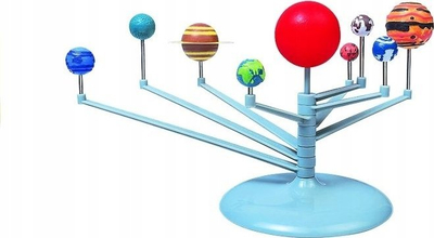 Set kreativ Lean Solar System Planetarium, model 3D, 20 copa, shumëngjyrësh