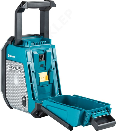 Radio pune Makita DMR114, DAB DAB+ FM, Bluetooth, e zezë me blu