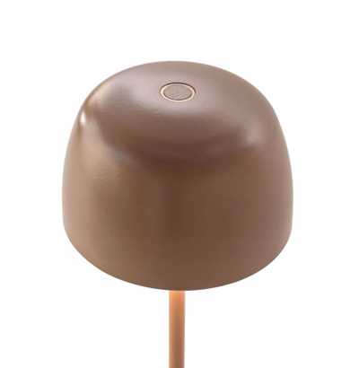 Llambë tavoline Verlo MOD V-LMO-001-T, alumin, toffee