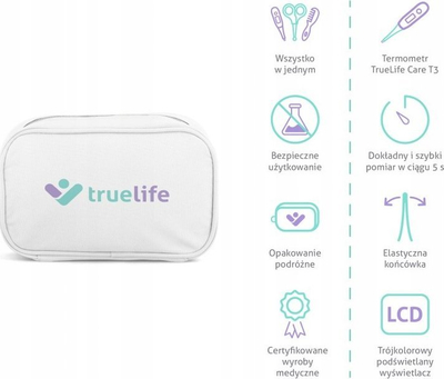 Set kujdesi për bebe TrueLife BabyKit, termometër digjital, aspirator i hundës, shumëngjyrësh