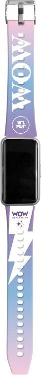 Smartwatch për fëmijë WOW Generation 86719, ekran me prekje, rrip pastel vjollcë blu