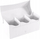 Кутија за карти Gamegenic Triple Deck Holder 300+ XL, капацитет 300 карти, бела
