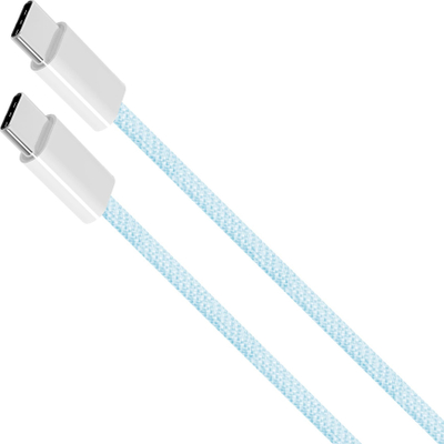 Kabllo USB C Kruger&amp;Matz, USB C në USB C, 100W, 1 m, blu