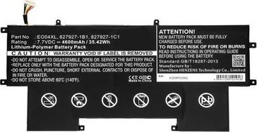 Bateri laptopi CoreParts MBXHP-BA0271, për HP EliteBook Folio G1